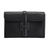 Jige Elan 29 Sellier Pouch In Epsom Noir, &pound;1,600, Handbags, Black, Leather, Front view